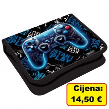 Pernica puna 1zip 2preklopa Gamer Blue 1B